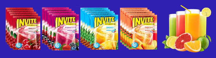 Растворимые сухие напитки