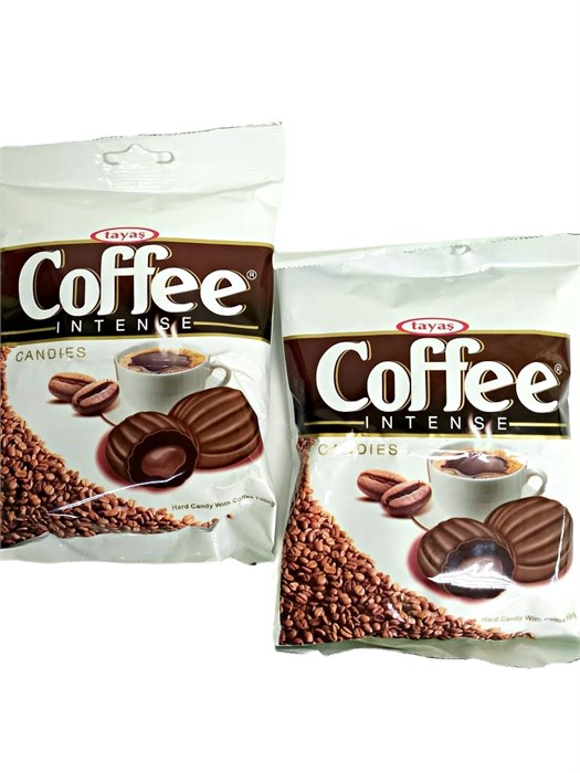 Леденцы Coffee Intense со вкусом кофе и кофейной начинкой Tayas (7341) 90 гр*1 кор х 24 пак*1 шт 7341 - фото 20290