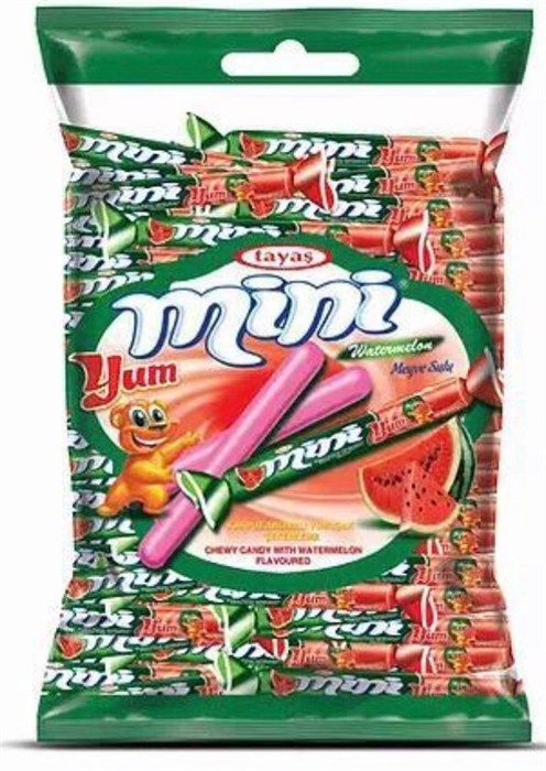 Палочки жевательные MINIYUM со вкусом Арбуза Tayash (6379) 0,7 кг*1 кор х 12 пак*1 шт 6379 - фото 20748