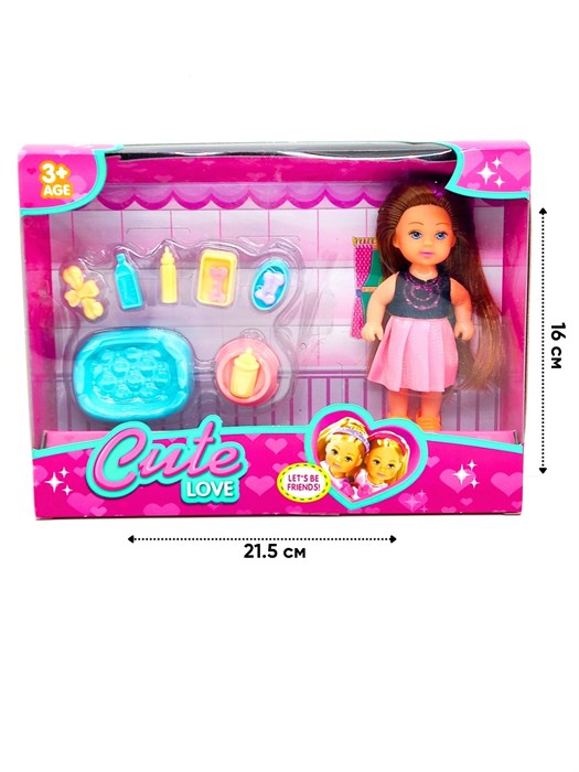 Кукла Элла с аксессуарами в коробке 22 х 17 см SM011-8 SM011-8 - фото 21449