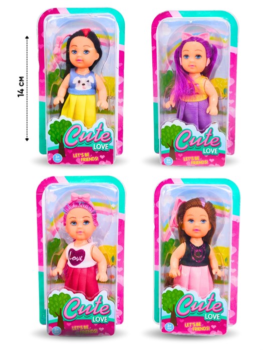 Кукла Джемма в коробке 7 х 14 см SM003-2 SM003-2 - фото 21501