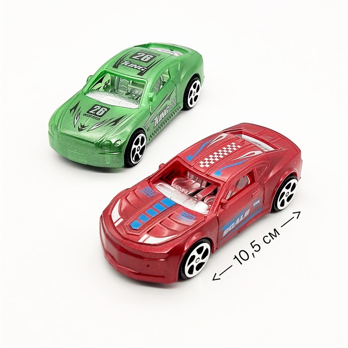 Машина Король гонок инерционная в пакете 11х4х3 см  C2055 C2055