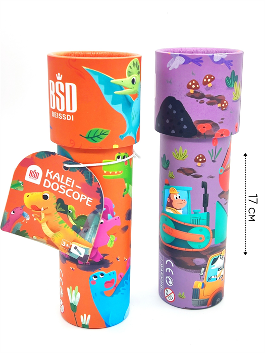 Калейдоскоп Яркие краски в пакете 17 см 2090 2090