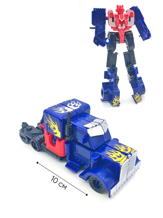 Робот трансформирующийся в грузовик в пакете 11 см 104 104