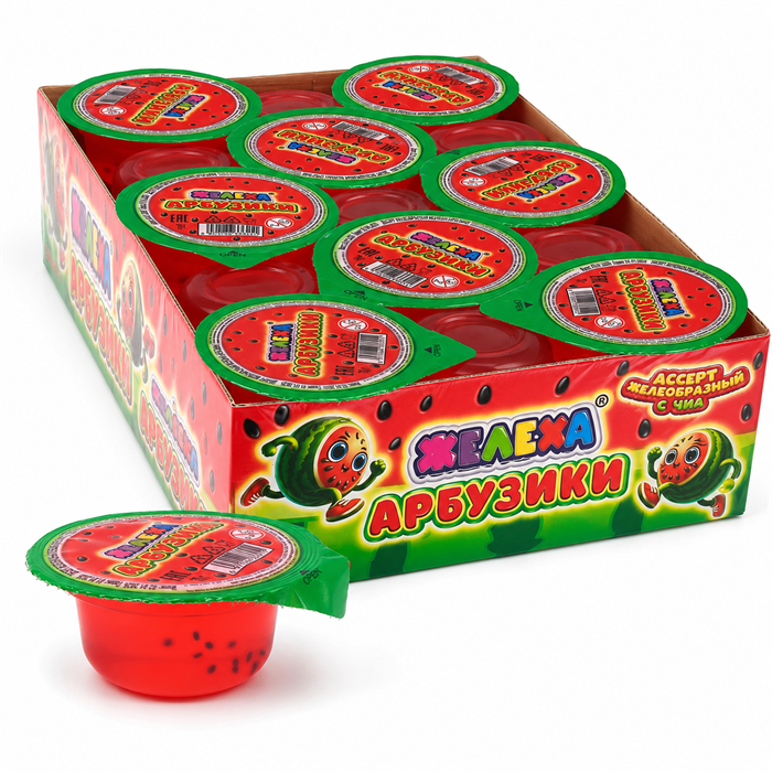 Десерт желеобразный Арбузики (Желеха) (LC-205) 70 гр*10 бл*30 шт LC-205