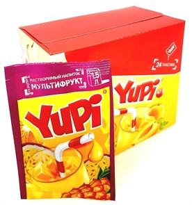 Растворимый напиток ЮПИ YUPI Мультифрукт (juc013) 12г*6бл*24 шт