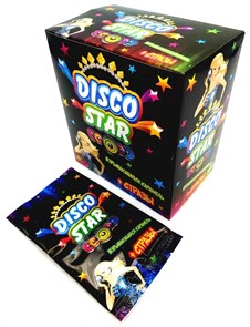 Взрывающаяся карамель Disco star (EC-008) 1 гр*12 бл*36 шт EC-008