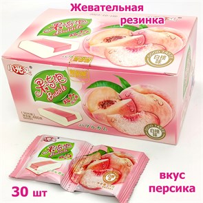 Жевательная резинка Small Bald со вкусом Персика (2555) 16 гр*1 кор х 20 бл х 30 шт 2555