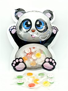 Карамель леденцовая Candy Smile Panda фруктовое ассорти (K0059) 150 гр*1 кор х 30 пакетов*1 шт K0059