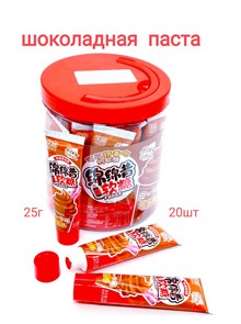 Шоколадная паста в тюбике Fudge (20579) 25гр*1 кор х 12 уп х 20 шт*1шт 20579