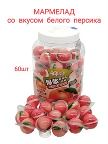 Мармелад Deep DaDa со вкусом Белого Персика (2782) 9 гр*1 кор х 12 банок х 60 шт 2782