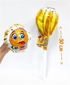 Леденец MINI на палочке Smile + сюрприз (Канди Мастер) (6 шт по 12 гр) 72 гр*1 кор*36 шт 202564