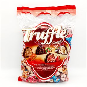 Конфеты шоколадные Truffle с кремом и воздушным рисом (2424) 1000 гр*1 кор х 8 пакетов*1 шт 2424