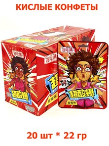 Кислые конфеты Chaosuanbao Кола (40376) 22 гр*1 кор х 12 бл х 20 шт 40376