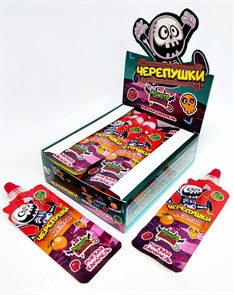 Жидкая конфета Черепушки (Монстр коллекшен) (LC-103/LC-076) 20 гр*24 бл*24шт LC-103