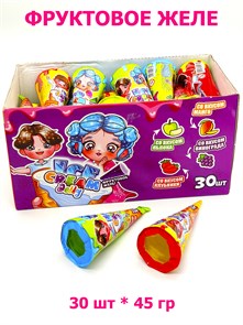Желе Ice cream jelly фруктовое (Danli) (24381) 45 гр*12 бл*30 шт 24381