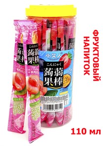 Фруктовый напиток сок-мороженое Персик Xiaoairen (40710) 110 мл*1 кор х 8 банок х 20 шт 40710