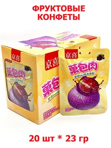 Конфеты фруктовые 15 % сока Виноград (6867) 23 гр*1 кор х 12 бл х 20 шт 6867