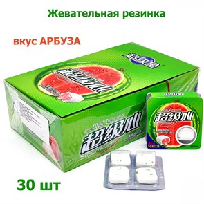 Жевательная резинка Super Heart Арбуз (6710) 13,5 гр*1 кор х 20 бл х 30 шт 6710