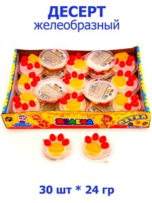 Десерт желеобразный Пятка (Кошачья лапка) (Желеха) (LC-165) 24 гр*12 бл*30 шт LC-165