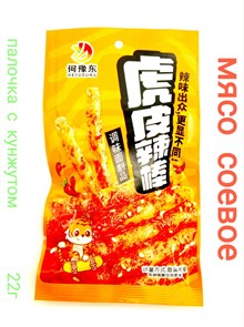 Мясо соевое палочка с кунжутом тигрёнок Heyudong  (1688) 22 гр*1 кор х 14 упак х 30 шт*1 шт 1688-1