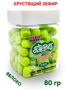Хрустящий зефир Ausman Яблоко (41083) 80 гр*1 кор х 48 шт*1 шт 41083