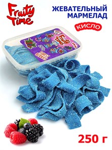 Мармелад жев. Fruity Time в обсыпке со вкусом Лесных ягод Ремешки 250 гр*1 кор х 15 бл*1 шт 192 250