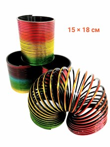 Пружинка - радуга (4 шт) в пакете 15 х 18 см K4450-5T K4450-5T