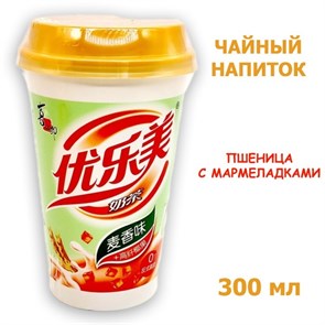 Чайный напиток Пшеница с мармеладками в стакане (3156) 80 гр*1 кор х 30 шт*1 шт 3156