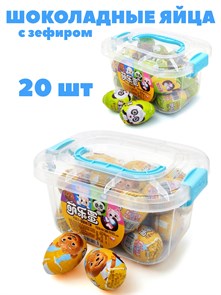 Шоколадное яйцо с зефиром Manernong (20631) 24 гр*1 кор х 12 контейнеров х 20 шт 20631