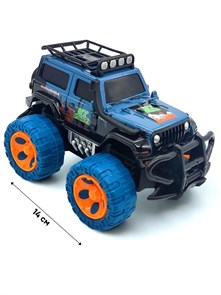 Машина Джип - Сафари инерционный в пакете 14 х 10 х 9,5 см 7144-26D 7144-26D