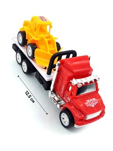 Автовоз с грейдером в пакете 13 х 3,5 х 5 см 997-1 997-1