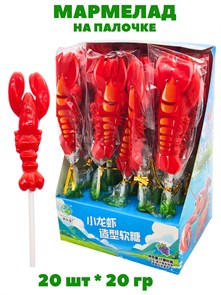 Мармелад на палочке Омар (71223) 20 гр*1 кор х 12 бл х 20 шт 71223