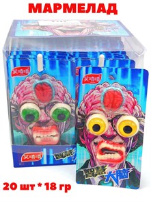 Мармелад Франкенштейн на блистере (3927) 18 гр*1 кор х 12 бл х 20 шт 3927