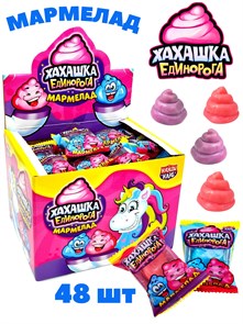 Мармелад жевательный Хахашка Единорога (Канди Клаб) (MAR092) 10 гр*12 бл*48 шт MAR092