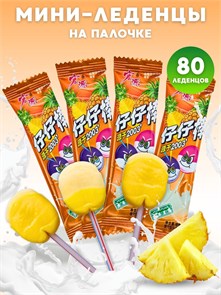 Чупа Чупс со вкусом Ананаса (8595) 4 гр*1 кор х 24 бл х 80 шт 8595