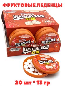 Кислые фруктовые леденцы Happy monkey Кола (1112) 13 гр*1 кор х 15 бл х 20 шт 1112