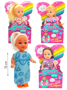 Кукла Изабель в коробке 7 х 14 см SM003-1 SM003-1