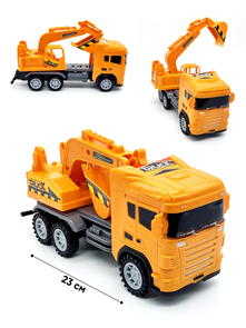 Машина - экскаватор Truck в пакете 24 х 8 х 13 см 0686-3 0686-3