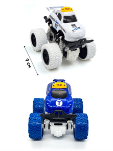 Машина - перевертыш Монстр такси в пакете 8,5 х 8,5 х 7 см  780-2 780-2