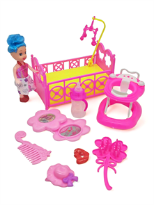 Набор Кукла с аксессуарами в пакете Y222-25 Y222-25