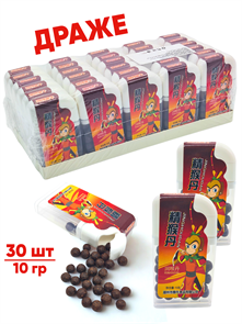 Драже в контейнере Jinghoudan (10035) 10 гр*1 кор х 20 бл х 30 шт 10035