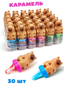 Карамель леденцовая Капибара соска (Мои питомцы) (CL-299) 3 гр*20 бл*30 шт CL-299