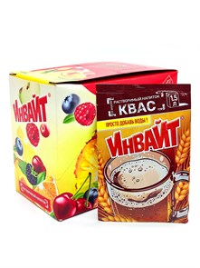 Растворимый напиток ИНВАЙТ-ЮПИ Квас (Канди Клаб) (INV040) 12 гр*6 бл*24 шт INV040