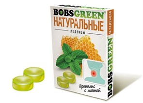 Леденцы BOBSGREEN Прополис с мятой (BG-1-2) 32 гр*6 бл*16 шт BG-1-2