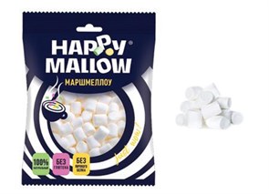 Зефир HAPPY MALLOW воздушный зефир для какао (ZF-25-1) 20 гр*1 кор х 20 шт*1 шт  ZF-25-1