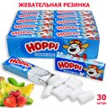 Жевательная резинка Hoppi подушки со вкусом Клубники и банана (9726) 13,2 гр*20 бл*30 шт 9726 - фото 16787