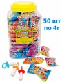 Конфета сахарная Соска Лолли ассорти (Канди Клаб) (DRG073) 4 гр*8 банок*50 шт DRG073 - фото 17476