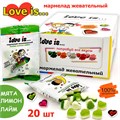 Мармелад жевательный LOVE IS ЛОВИС ЖуйМиксик со вкусом Мята-лимон-лайм (70851/70835)20 гр*8 бл*20 шт 70851 - фото 18225