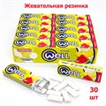 Жевательная резинка WELL подушечки без сахара Дыня - арбуз (0063) 13,2 гр*1 кор х 20 бл х 30 шт 0063 - фото 18657